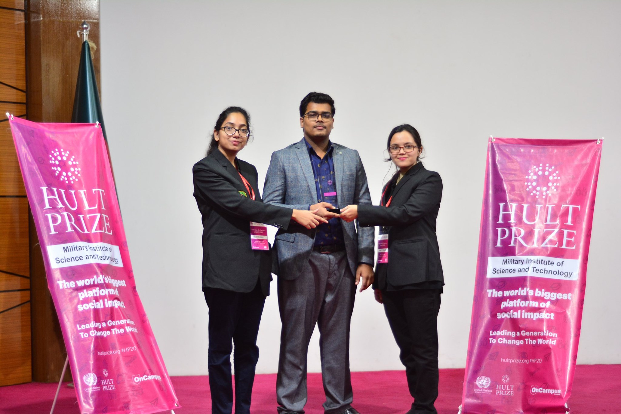 1ST RUNNER-UP OF THE ON-CAMPUS ROUND OF HULT PRIZE, 2020