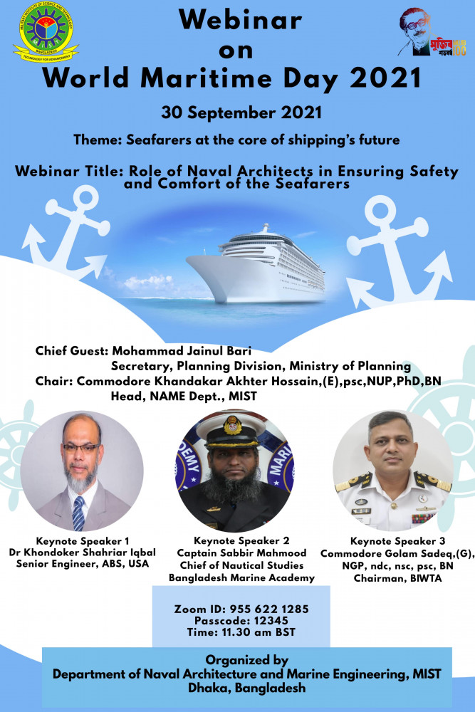Role of Naval Architects in Ensuring Safety and Comfort of the Seafarers 