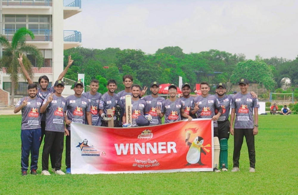 MIST Cricket team won their 1st match in Bangabandhu 3rd Inter University Sports Championship 2022